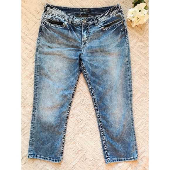 Silver Jeans Denim - Silver Suki Cropped Jeans